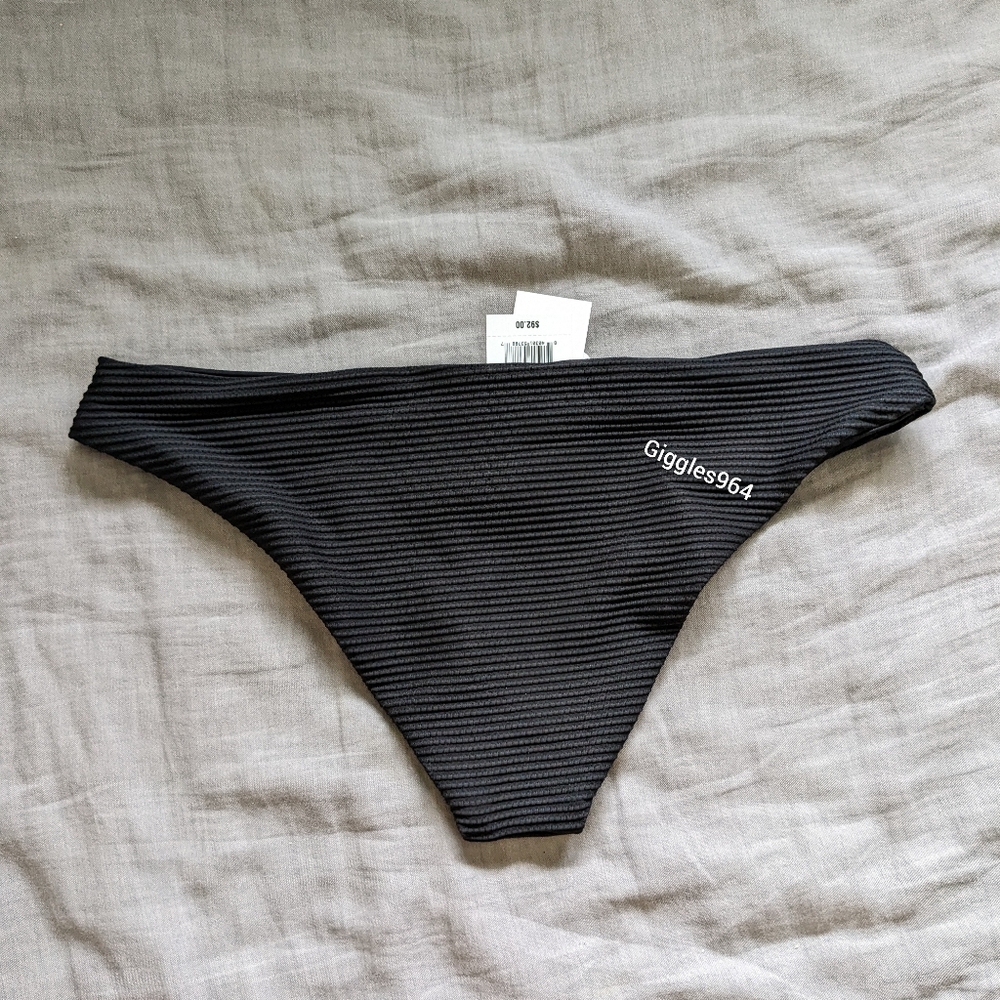 L*Space Sandy Bikini Bottom Eco Chic Repreve Rib - Picture 2 of 6